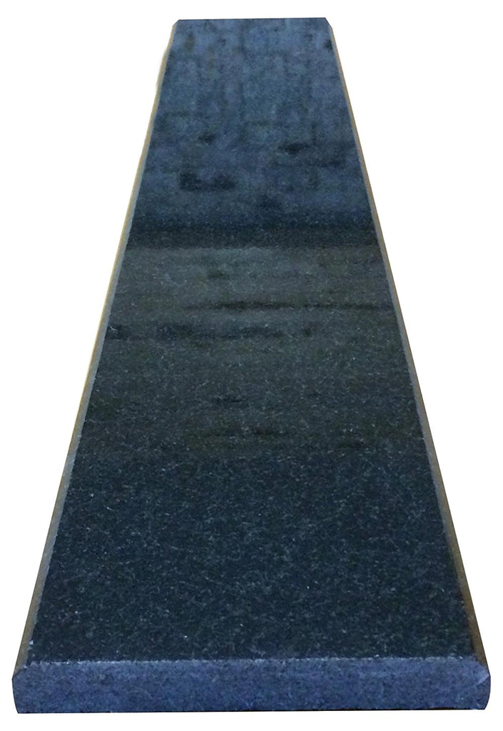 Absolute Black Granite Doorway Floor Trnasition Tile Threshold (Marble Saddle) Polished, Maintenance Free, Stain
