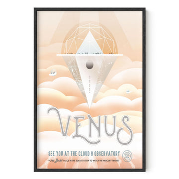 Space Poster - Space Wall Art, NASA Retro Sci Fi Art, Sci Fi Print, Retro Futurism Art, Vintage NASA JPL Poster