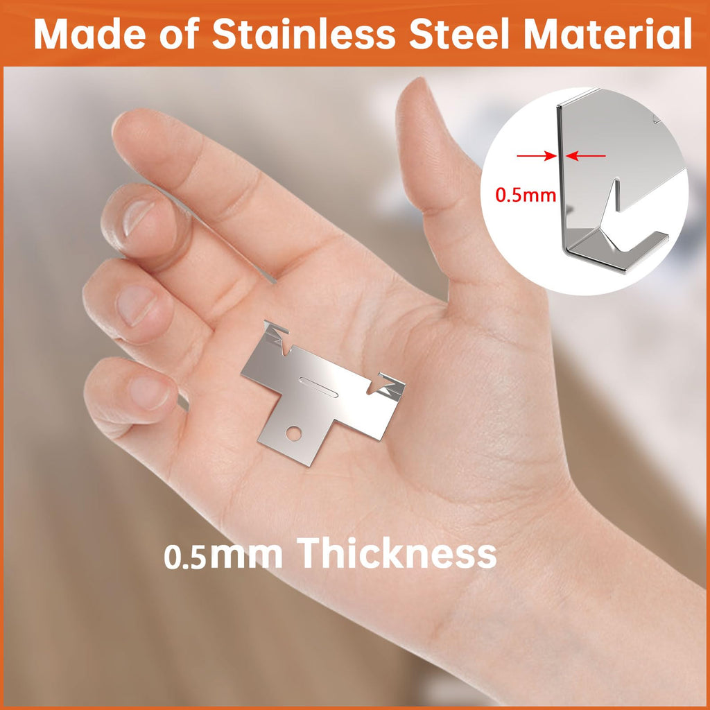 68 PCS Recessed Light Clips for Retrofitting Recessed Light Canisters