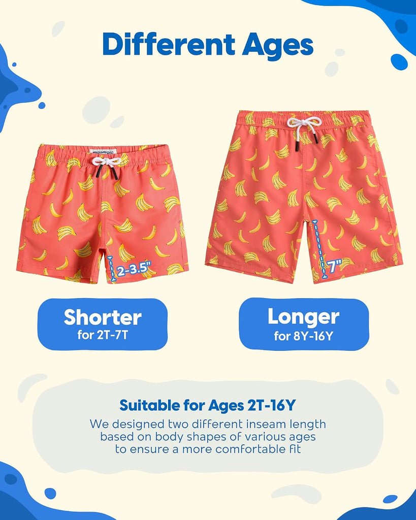 Boys Swim Trunks Toddler Swim Shorts Little Boys Bathing Suit Swimsuit Toddler Boy Swimwear