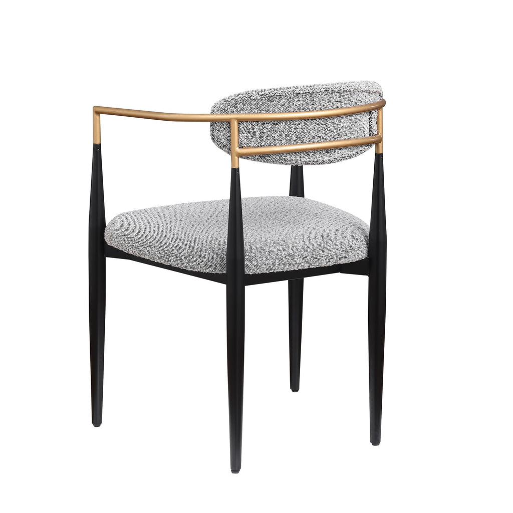 Modern Set of 4, Grey Boucle
