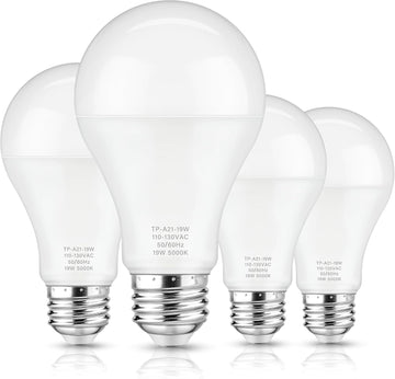 A21 LED Light Bulbs, 150W Equivalent 5000K Daylight White