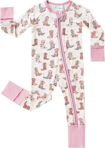 Baby Sleeper Viscose from Bamboo Zipper Footies