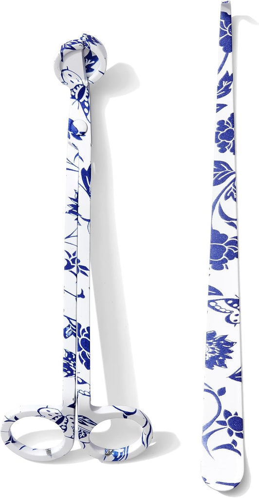 Wick Trimmer and Wick Dipper Gift Set with Nature Design