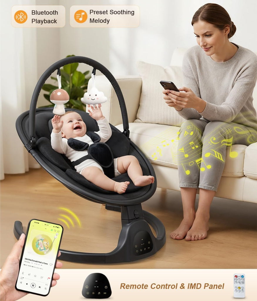 Swing for Infants, Infant Swing with 5 Swing Speed