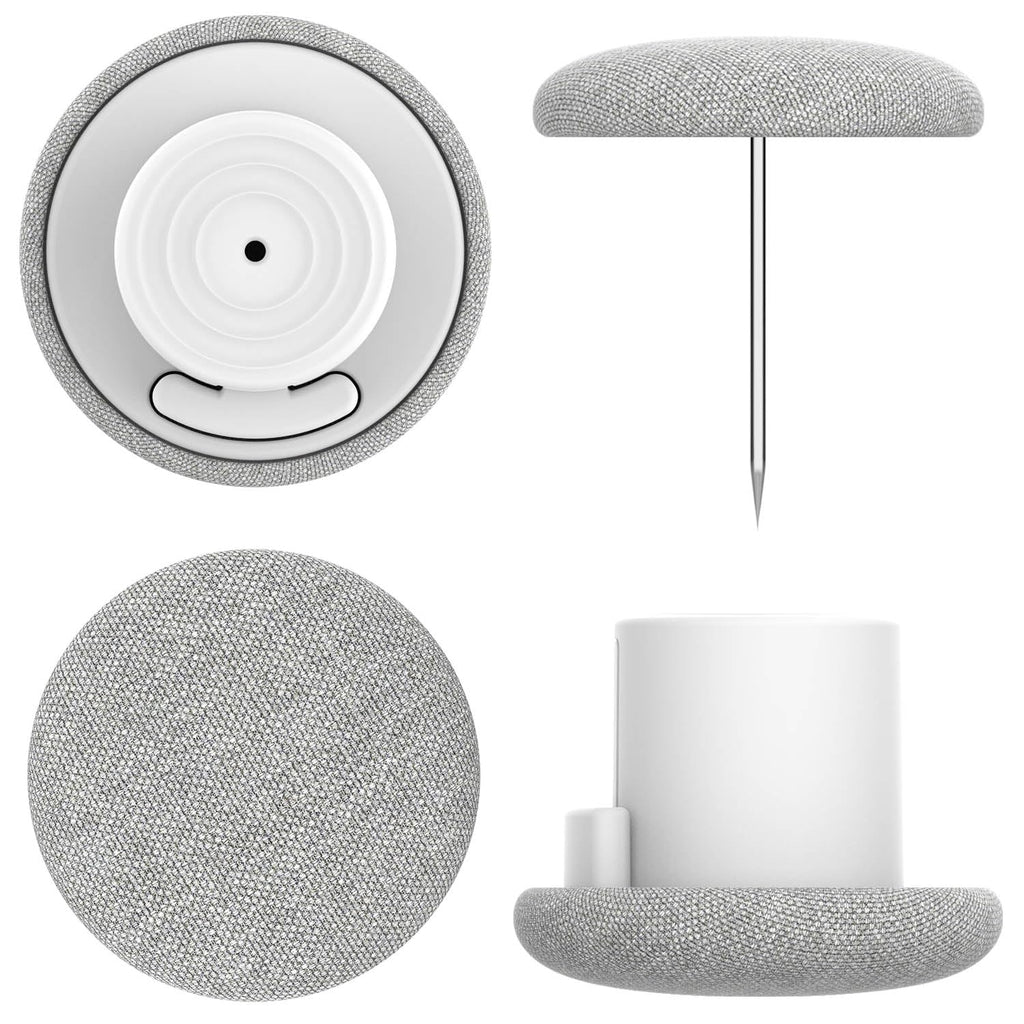 Duvet Clips King Size (6PCS Light Grey) - Non-Slip to Keep Comforter in Place, No Poke Invisible Duvet Cover