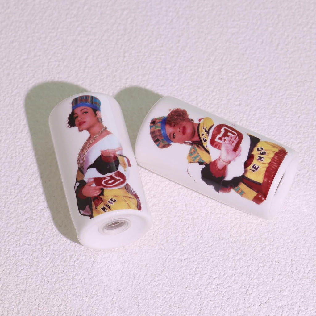 Funny Salt and Pepper Shakers Set Ceramic Cute Salt Shaker & Pepper Shaker