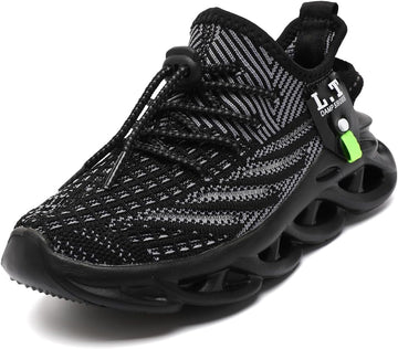 Kids Shoes for Boys Girls Running Tennis Sneakers Athletic Walking Gym Sports Lightweight Breathable
