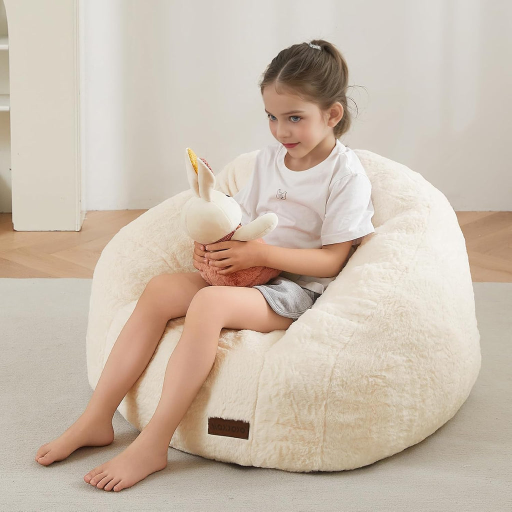 Bean Bag Chair for Kids, Shell Shaped Bean Bag Couch for Boys and Girls, Toddler Chair Bean Bag Sofa for Playroom