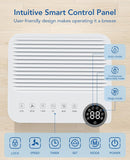 2500 Sq.Ft Dehumidifier for Basement with Drain Hose Max 34 Pints, Dehumidifiers for Home Large Room Bathroom Bedroom