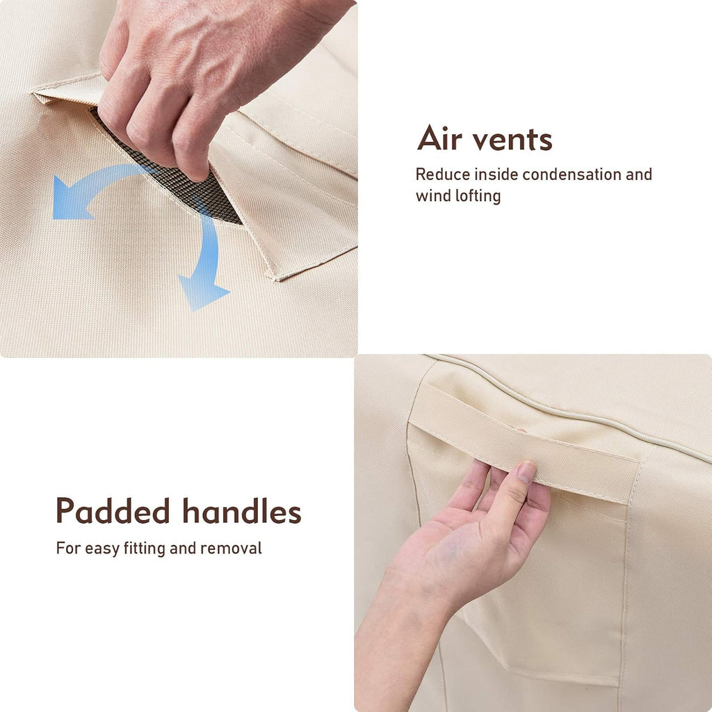 Patio Furniture Chair Cover Waterproof,32"W x 37"D x 36"H, 2Pack | Outdoor Furniture Covers,Heavy Duty, 600D Oxford