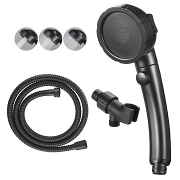 High Pressure Handheld Shower Head with ON/OFF Pause Switch, 3 Spray Modes Shower Wand with Shut Off Button