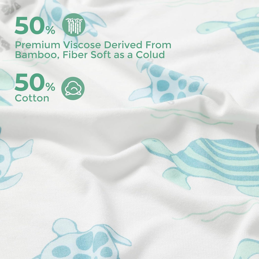 Baby Towels, Soft Absorbent Bath Towel for Newborn&Toddler,Turtle