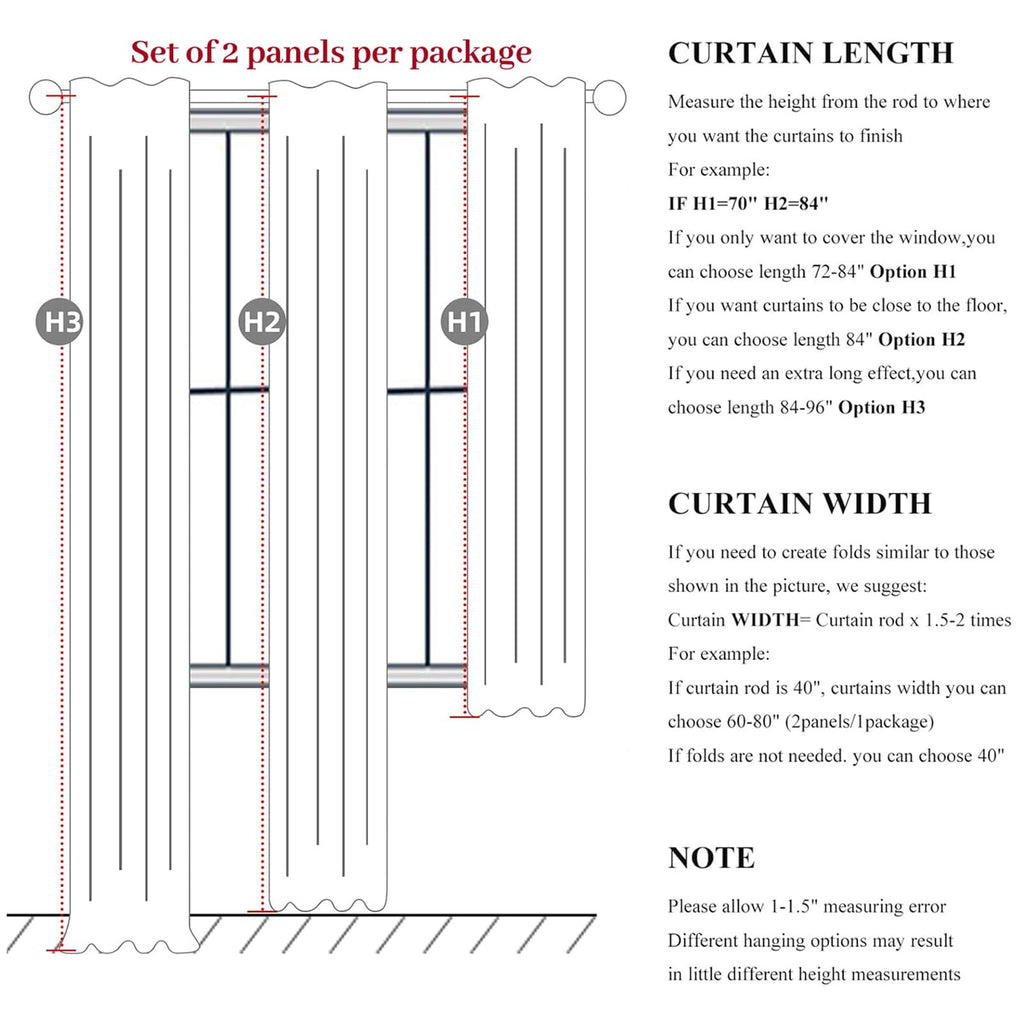 Baby Pink Modern Pinch Pleated Curtains & Drapes 84 Inch Length 2 Panels Set, Blackout Thick Linen Blend Thermal