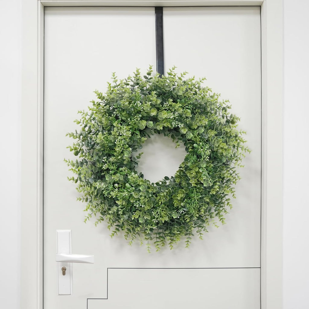 26'' Large Boxwood Wreath for Front Door Window Porch Artificial Boxwoods Greenery Leaves Outdoor Indoor Wreath Door