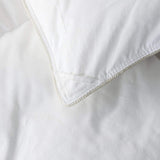 Luxurious Twin/Twin XL Size Goose Down Fiber Waterfowl Feather Fiber Comforter Duvet, 100% Egyptian 