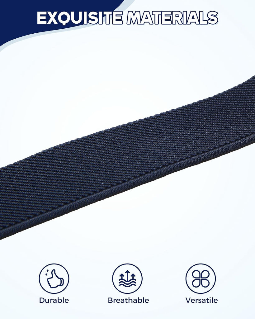 Kids Belt for Boy Elastic Adjustable Toddler Belt for School Uniform