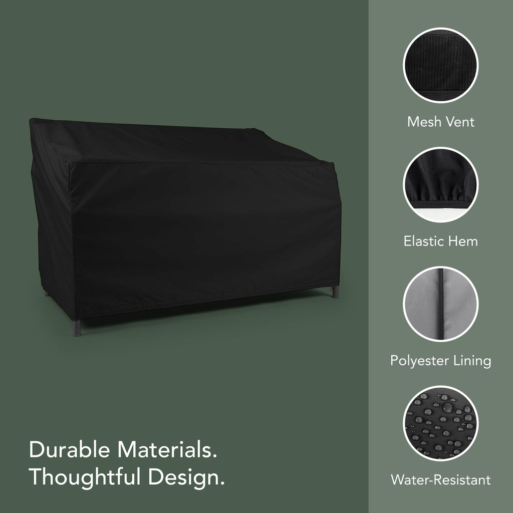 Classic Outdoor Glider Cover - 52W"x32D"x34H" - Water Resistant