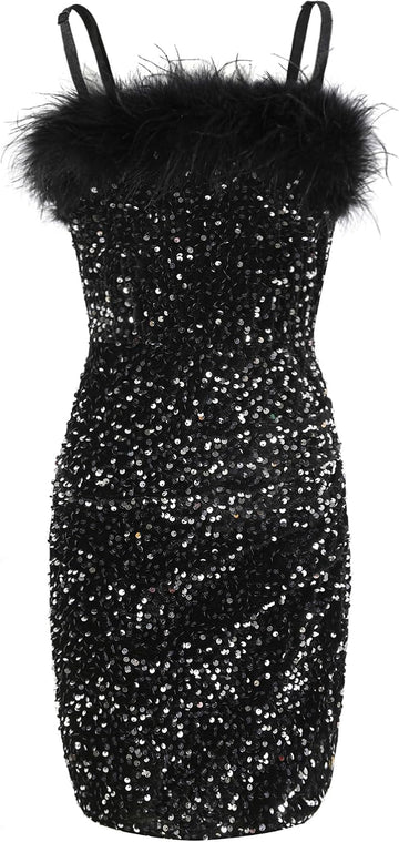 Girls Sequin Dress Bodycon Tween Cami Formal Party Dacne HOCO Prom