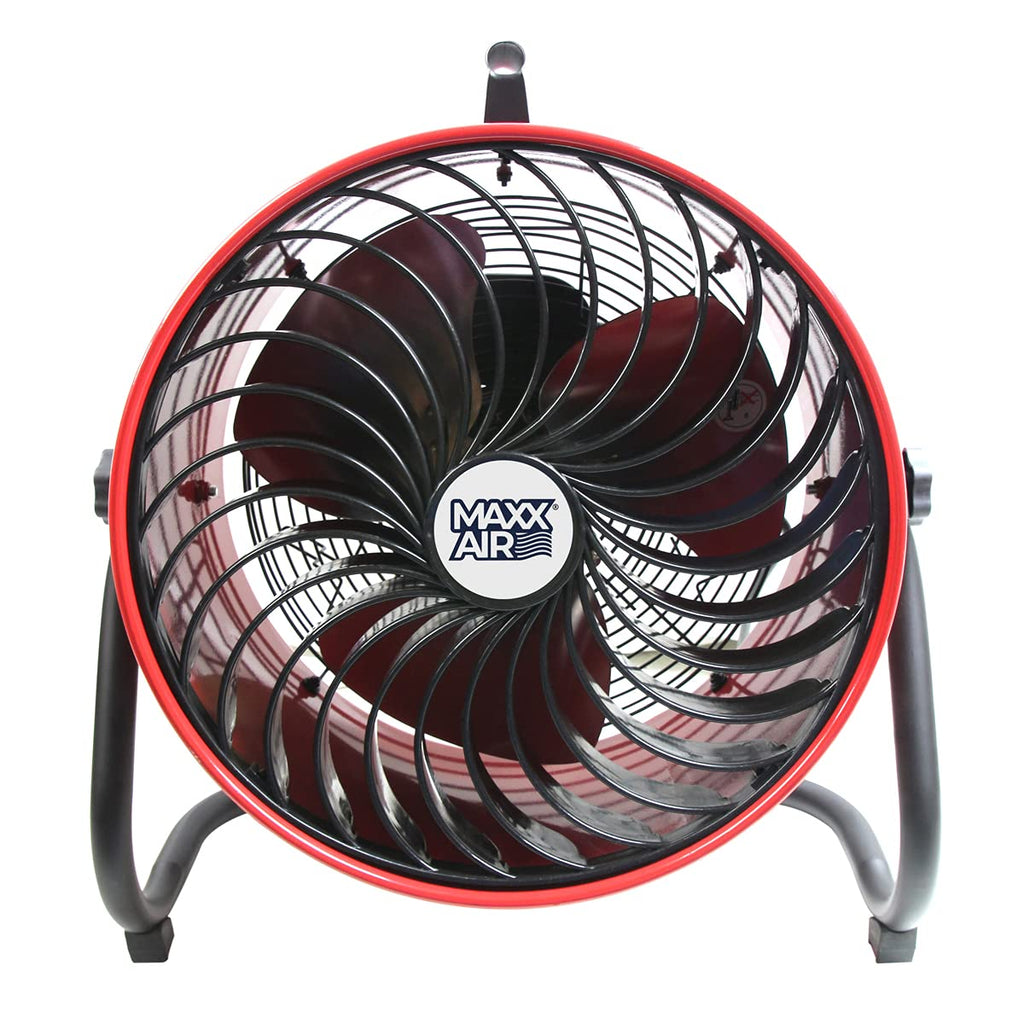 16" High Velocity Turbo Fan with Pivoting Head - Efficient Air Circulation, High-Velocity Drum Fan Ideal , Garage, or