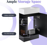 Harper & Bright Designs 18.6" Bathroom Vanity with Sink