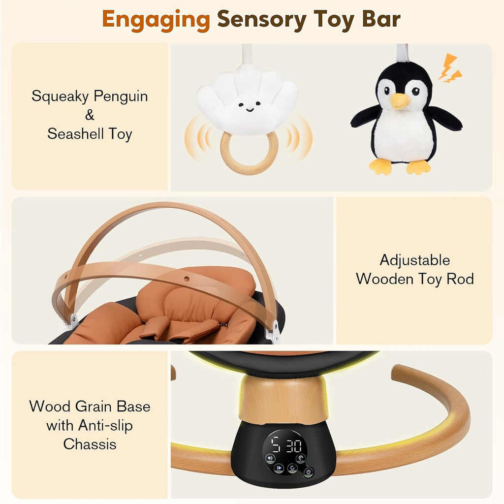 Swings for Infants, Electric Portable Baby Swing