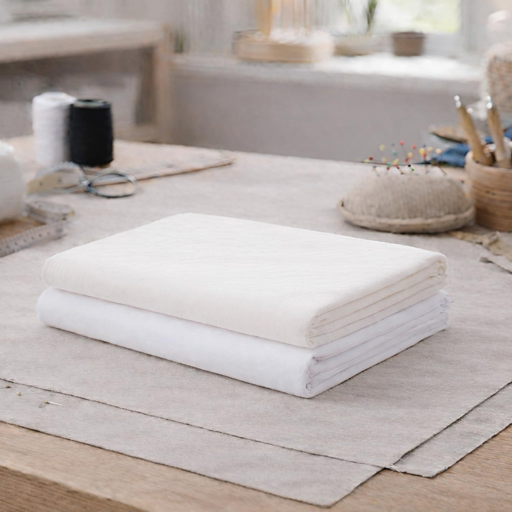100% Cotton Fabric 10 Yards 59 Inch Width Natural Color