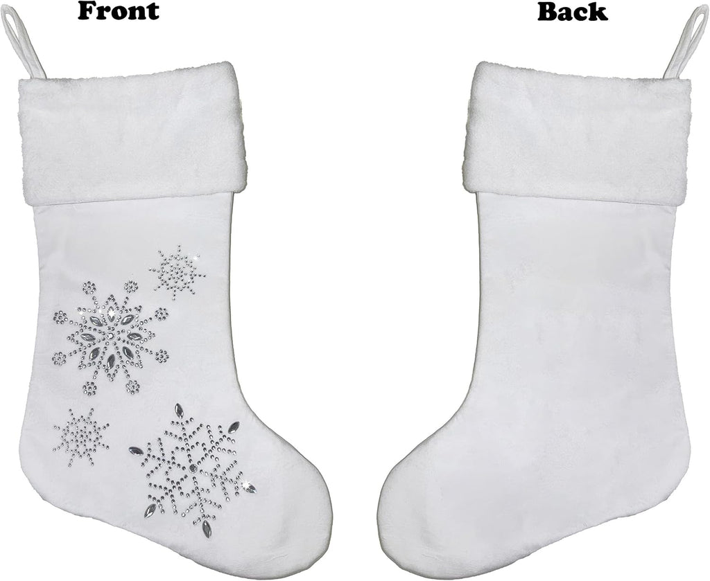 S Christmas Stockings Personalized Sparkle Stocking 18 Inches Stocking Xmas Holiday Party Family Decorations