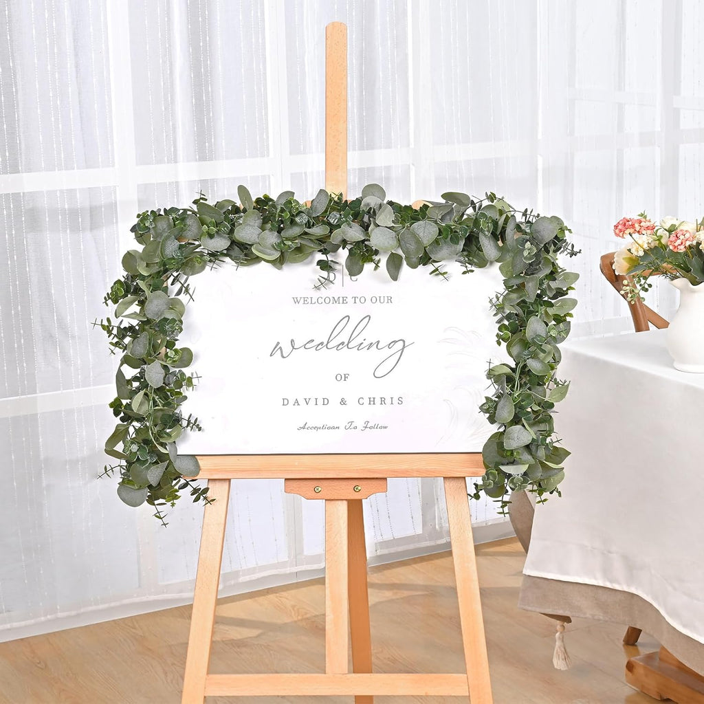 Packs 6FT Artificial Eucalyptus Garland Faux Greenery Garland - Set of 2