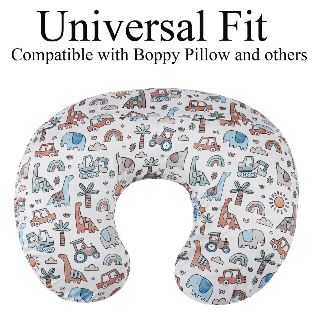 Nursing Pillow Cover Set 3 Pack Slipcovers Ultra-Soft Stretchy
