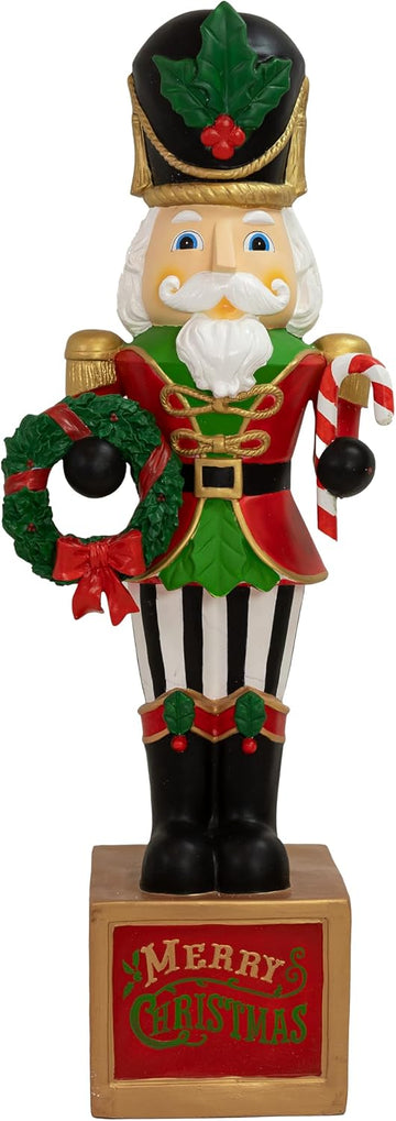 The 4ft Giant Nutcracker Statue, Christmas Decoration, Resin