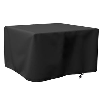 Fire Pit Cover 32 inch, Fits 28-32 inch Firepit, Square, Black