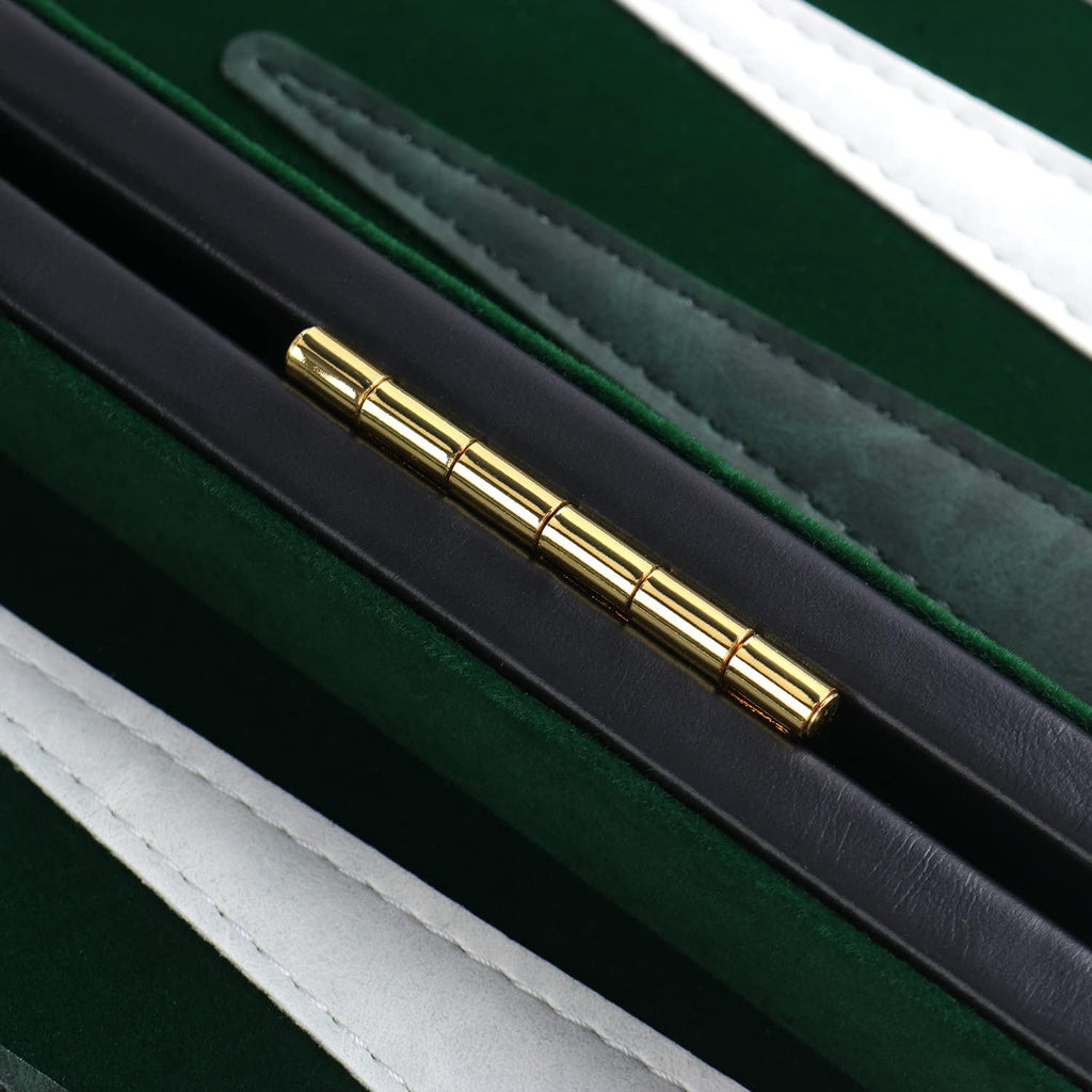 Travel Medium 15 Inch Backgammon Black Sets Classic Board Game with Premium Leather Case, Portable Travels Strategy