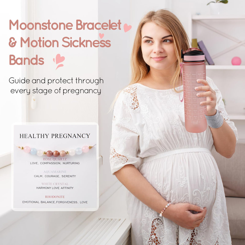 1st Trimester Pregnancy Gift Box for Expecting and First Time Moms, Gifts Basket For Pregnant Women, Pregnant Mom