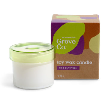 Soy Wax Candle, Fig & Olivewood, 7 oz