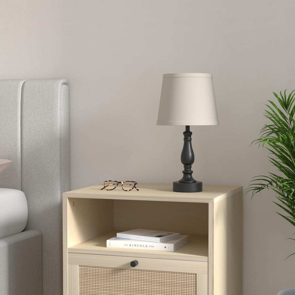 Lamps Set of 2, Touch Bedside Table Lamp with USB C+A Ports