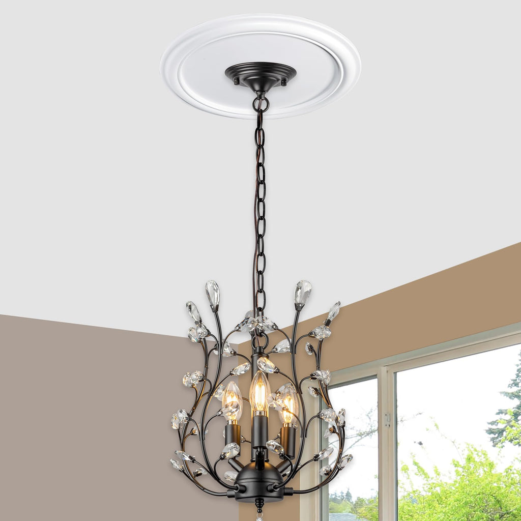 Molded Nylon Ceiling Medallion for Light Fixtures and Ceiling Fans 16"OD x 4"ID x 3/4"P (Fits Canopies up to 12-3/8")