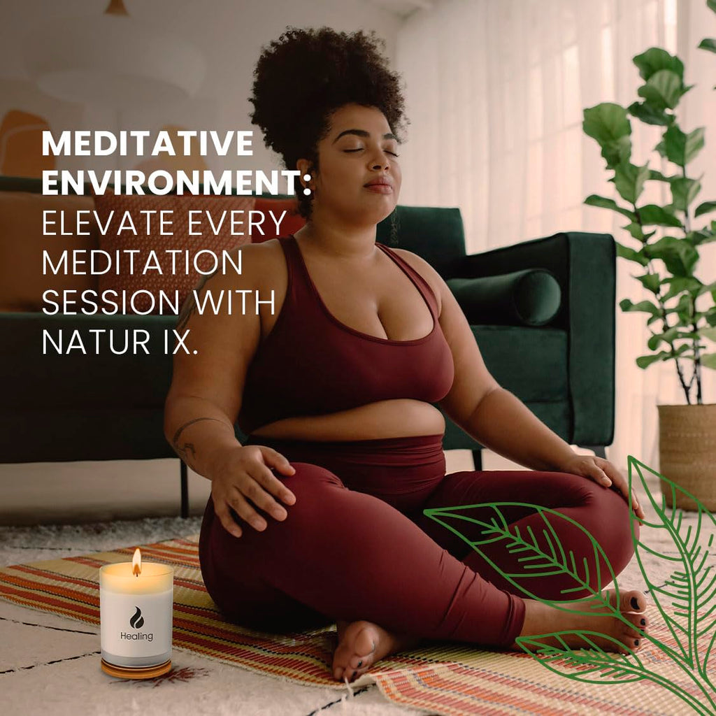 Soy Healing Energy Renewal | Aromatherapy with Eucalyptus, Pine, Sage & Mint | 50 Hour Burn, Meditation & Spiritual