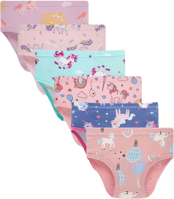 Girls Soft Panties Toddler Underwear Kids Cotton Briefs