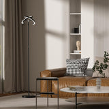 LED Floor Lamp - Rotatable Standing Lamp with Touch & Remote Control, 3000-6000K, 22W Modern Floor Reading Light