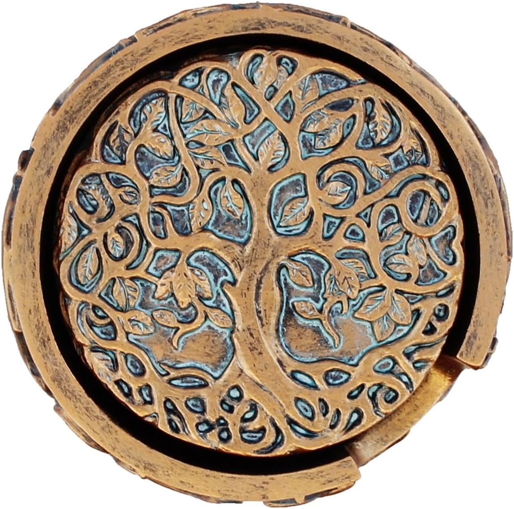 Decorative Tree of Life Coaster Set - Celtic Art - Set of 5