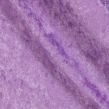 Panne Velvet Velour Lilac, Fabric by the Yard