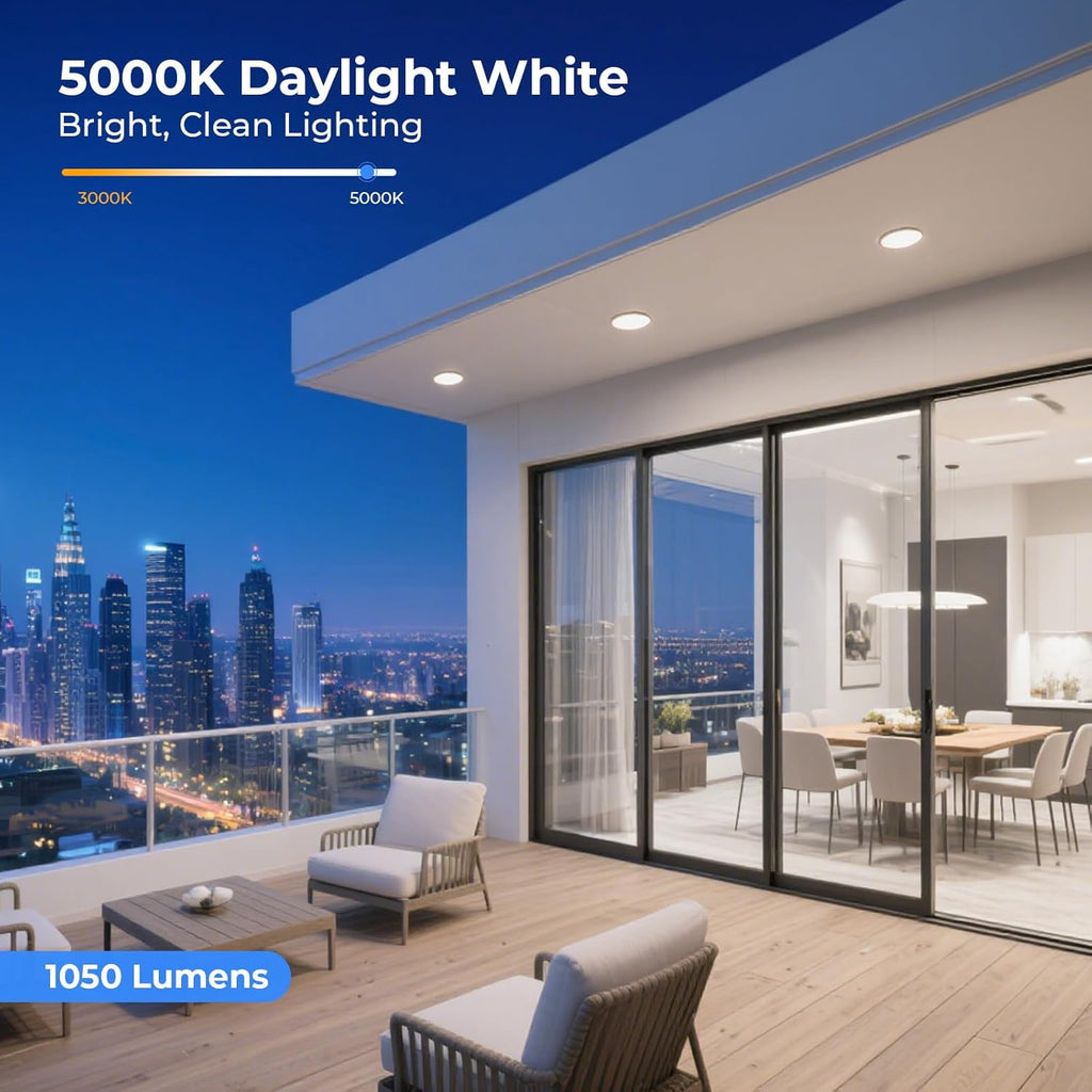 LED Flood Light Bulbs, 100W Equivalent Outdoor Light Bulbs 5000K