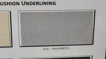 Marine Grade Underlining Cover Fabric 54" Wide - for Marine Cushion, 4 Colors Available (Grey 890723, Cut by the Yard)