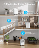 2000 Sq. Ft Dehumidifier for Basement, 30 Pint Dehumidifiers for Home, Bedroom and Bathroom