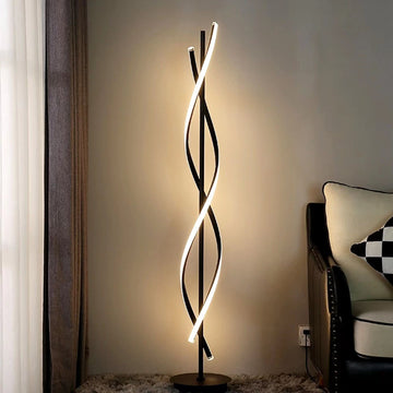 Modern Spiral Floor Lamp