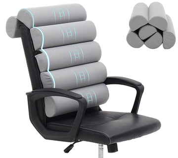 Ergonomic Lumbar Support Pillow Chair, Adjustable Back Cushion