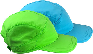 Kids Pack UPF 50+ Sun Hats UV Baseball Mesh Lined Adjustable