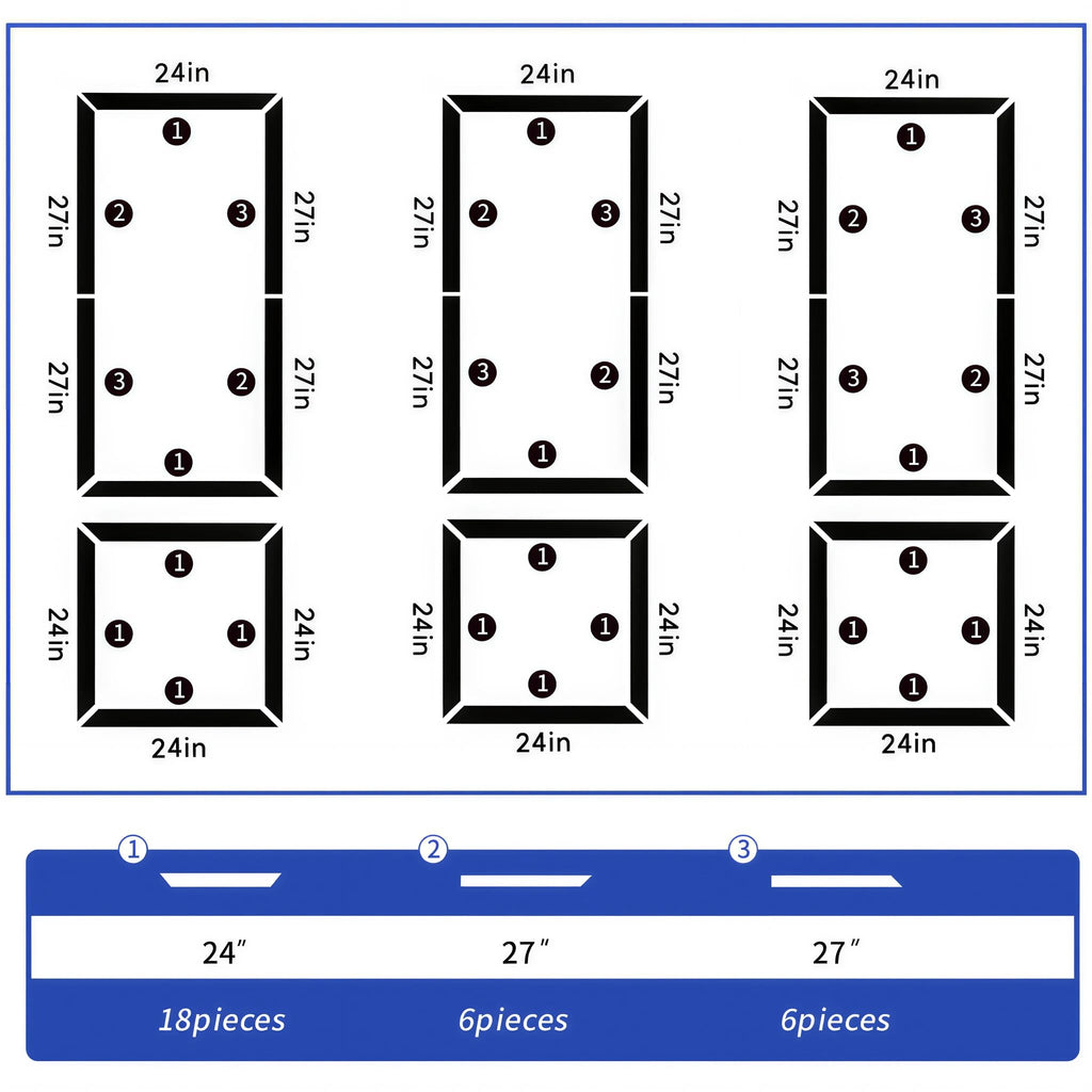 Peel and Stick Wall Molding Kit, 6-Frame Pre-Cut Wainscoting Panels, Ready-to-Assemble Self Adhesive Wall Moulding