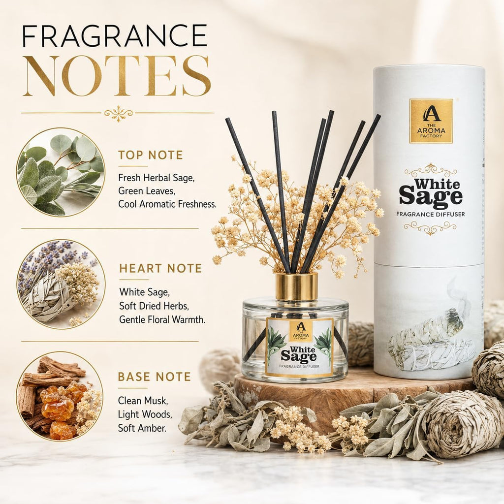 Fragrance Reed Diffuser Set with Natural Essential Oil, Aroma Sticks & Real Preserved Flowers | Luxury Home Decor